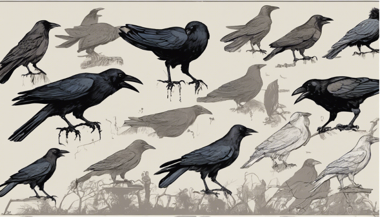 Why do crows flock in large numbers