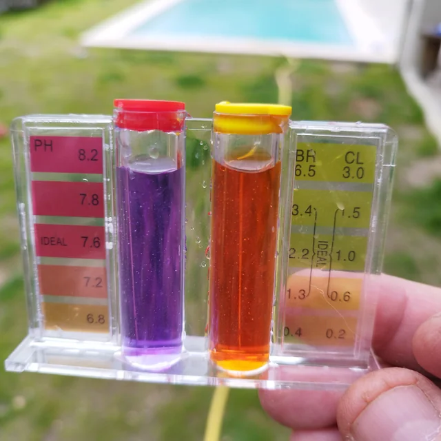 test strips reagents pool